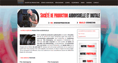 Desktop Screenshot of choufproduction.com