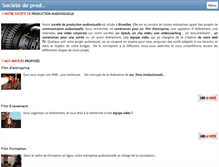 Tablet Screenshot of choufproduction.com